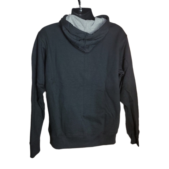 Champion Authentic fleece Athleticwear Hoodie Size medium color Black BNWT - Picture 2 of 4